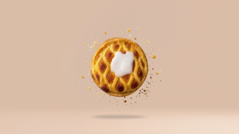 Tartaletka z migdałowym kremem frangipane